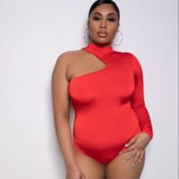 Millie Bodysuit-Red - Picture 1 of 1